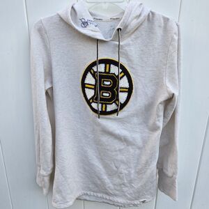 Fanatics Boston Bruins Embroidered Chenille Spoked B Women's Hoodie Size Small